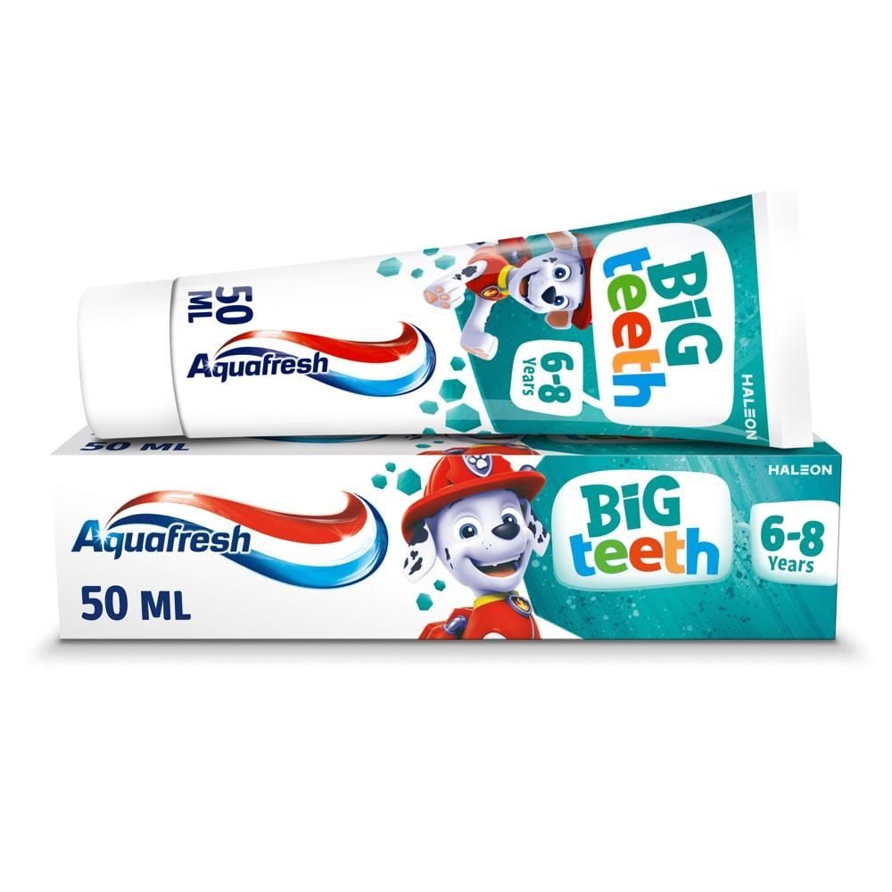 Aquafresh Big Teeth Pasta do zębów z fluorkiem 50 ml