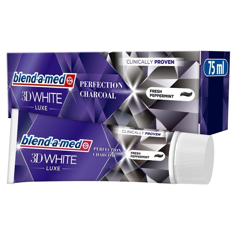 Blend-a-med 3DWhite Luxe Charcoal Pasta do zębów 75 ml