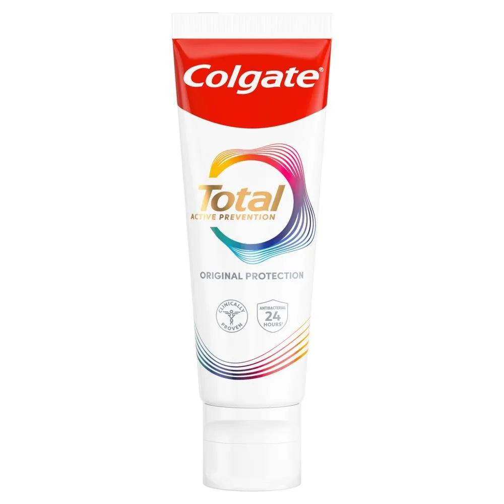 Colgate Total Original multiochronna pasta do zębów z fluorem, miętowa 75 ml