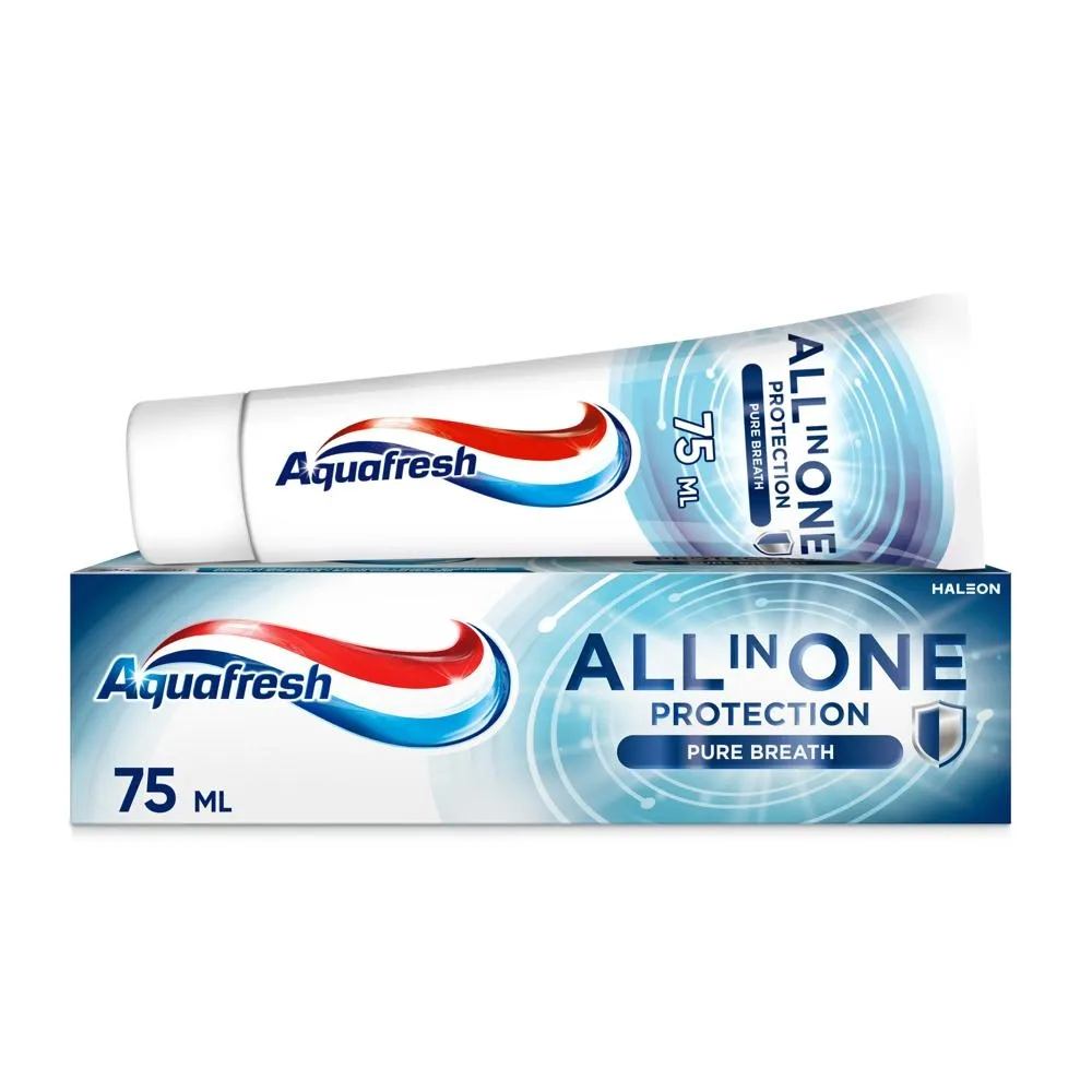 Aquafresh All in One Protection Pure Breath Pasta do zębów z fluorkiem 75 ml