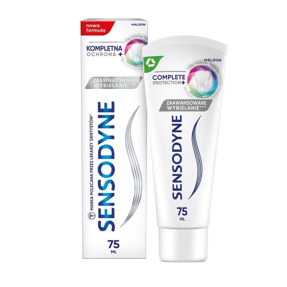 Sensodyne Pasta do zębów z fluorkiem kompletna ochrona+ 75 ml