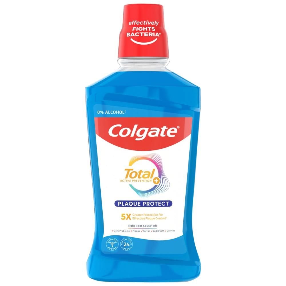Płyn do płukania jamy ustnej Colgate Total Plaque Protect 500 ml