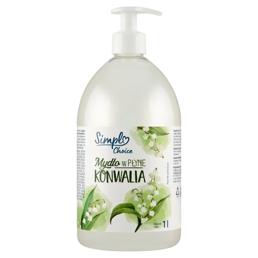 Simpl Choice Mydło w płynie konwalia 1 l