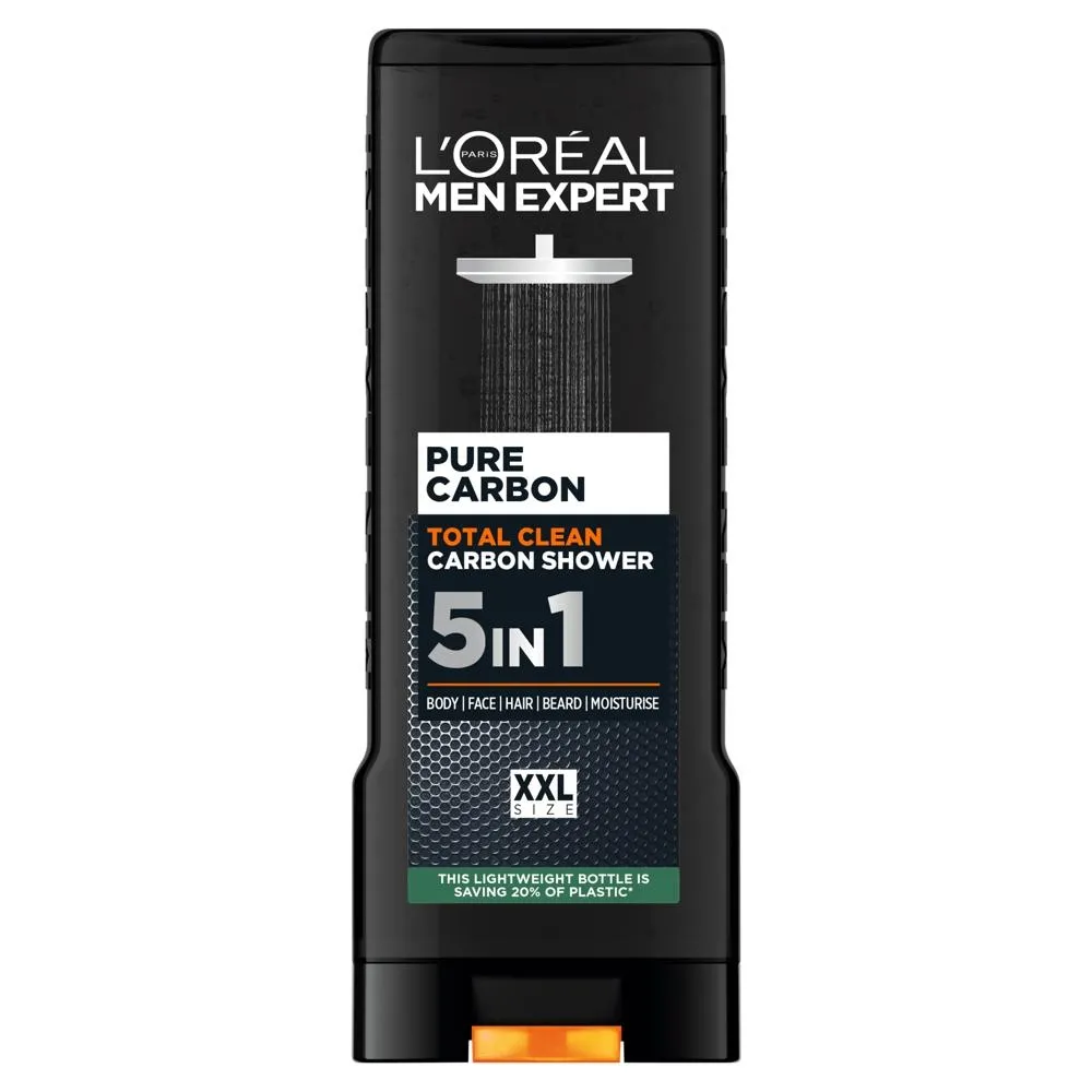 L'oréal Paris Men Expert Pure Carbon Total Clean Żel pod prysznic 400 ml