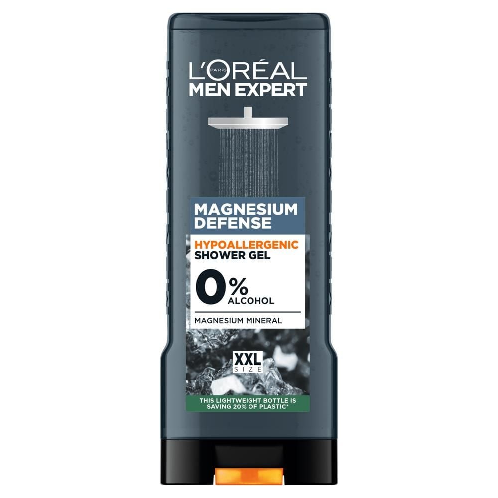 L'Oréal Paris Men Expert XXL Magnesium Defense Hipoalergiczny żel pod prysznic 400 ml