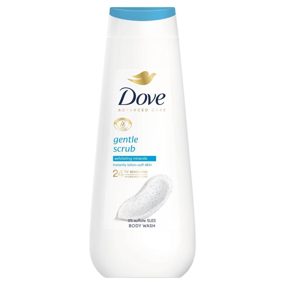 Dove Advanced Care Gentle Scrub Żel pod prysznic 400 ml