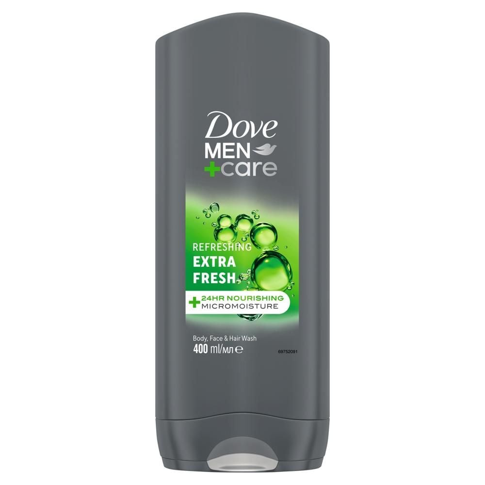 Dove Men+Care Extra Fresh Żel pod prysznic 3 w 1 400 ml