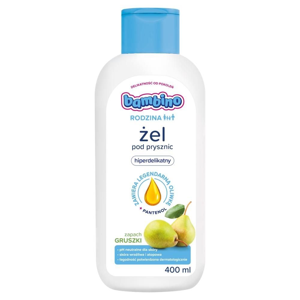 Bambino Rodzina Żel pod prysznic zapach gruszki 400 ml