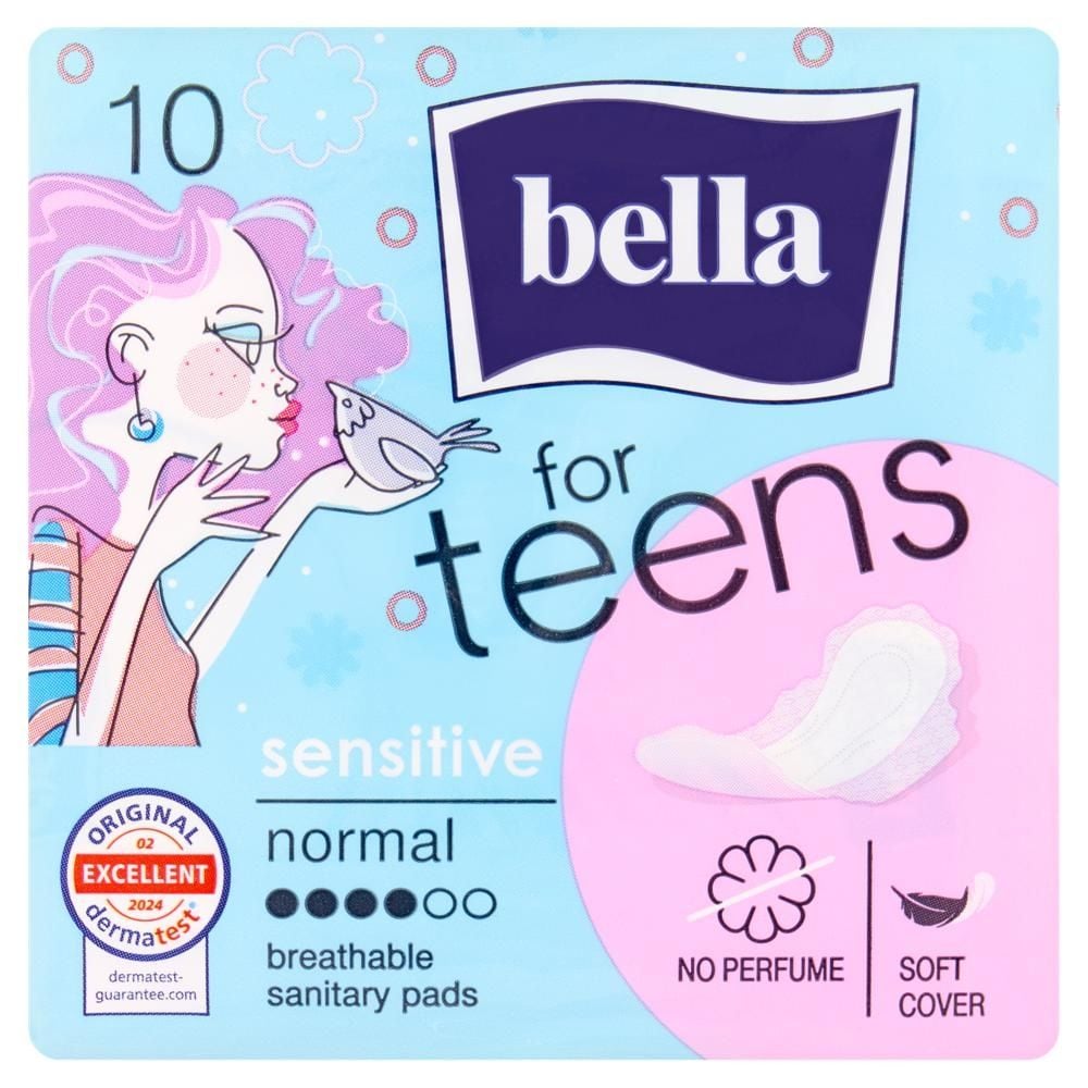 Bella for Teens Sensitive Normal Podpaski higieniczne 10 sztuk