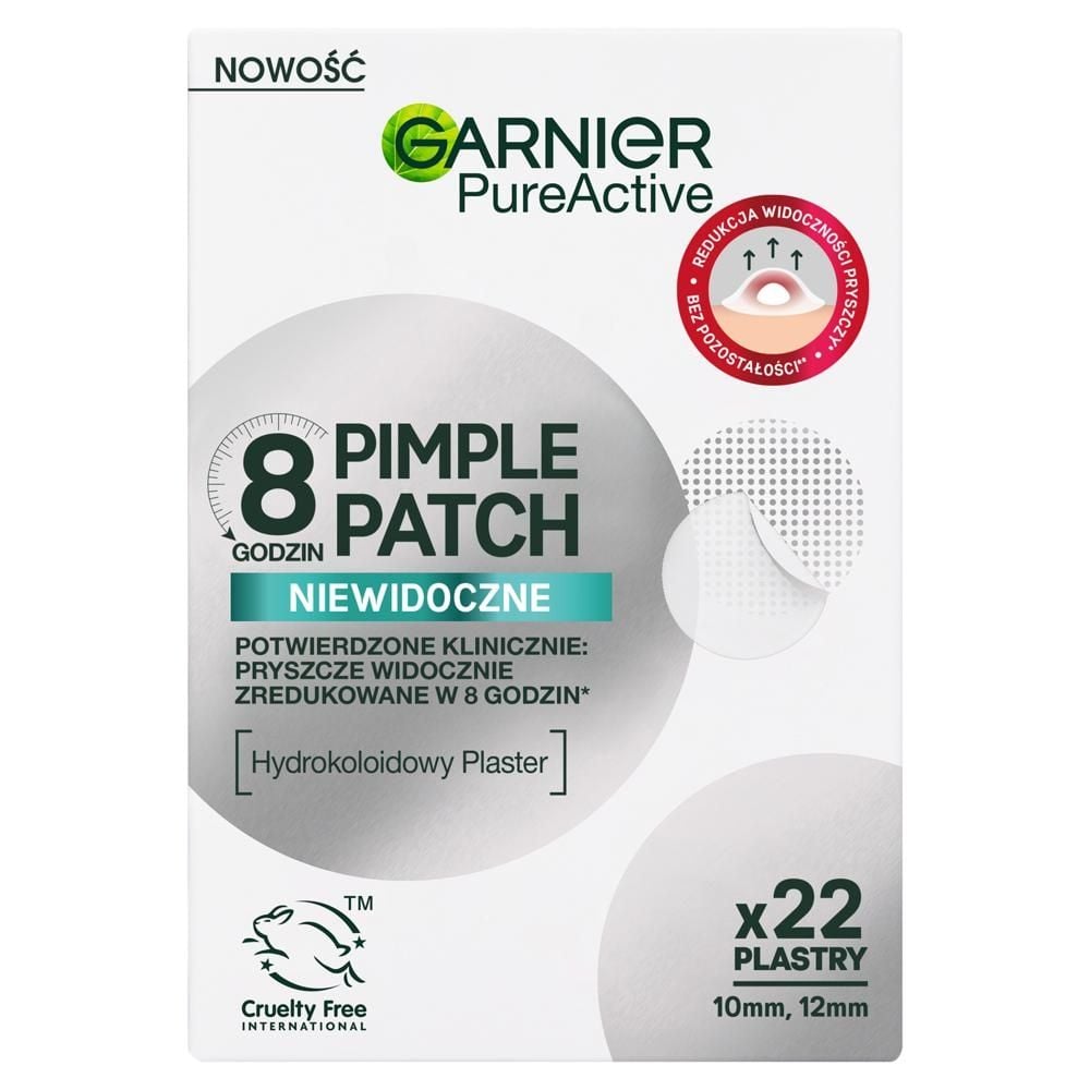 Garnier Pure Active Hydrokoloidowy plaster 22 sztuki