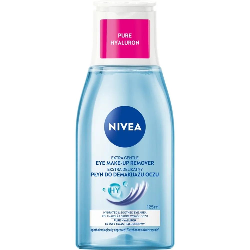 Nivea Ekstra delikatny płyn do demakijażu oczu 125 ml