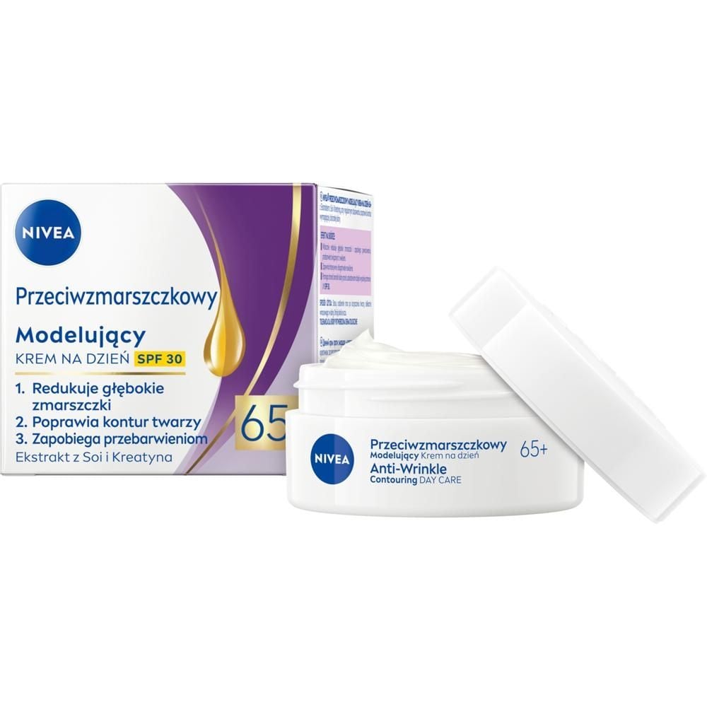 Nivea Przeciwzmarszczkowy Modelujący krem na dzień SPF 30 65+ 50 ml
