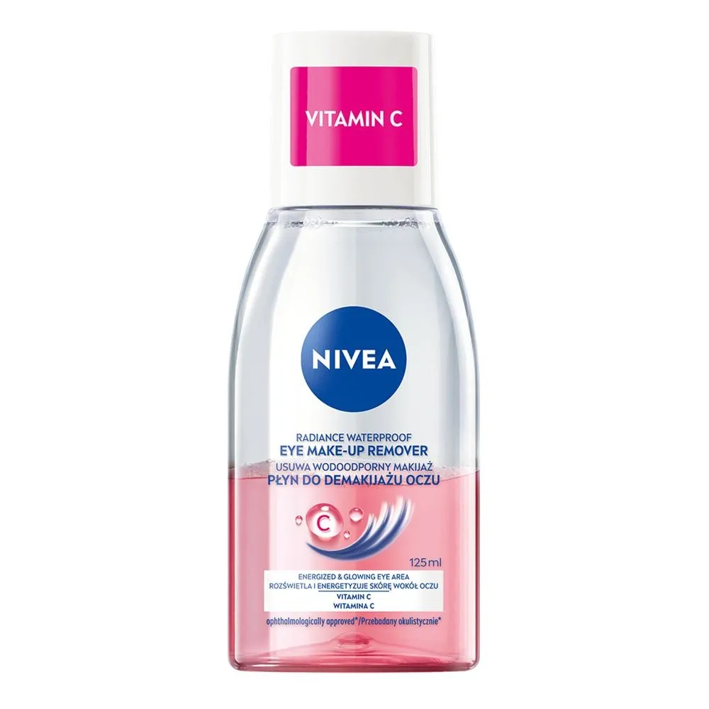 Nivea Pielęgnujący dwufazowy płyn do demakijażu oczu 125 ml