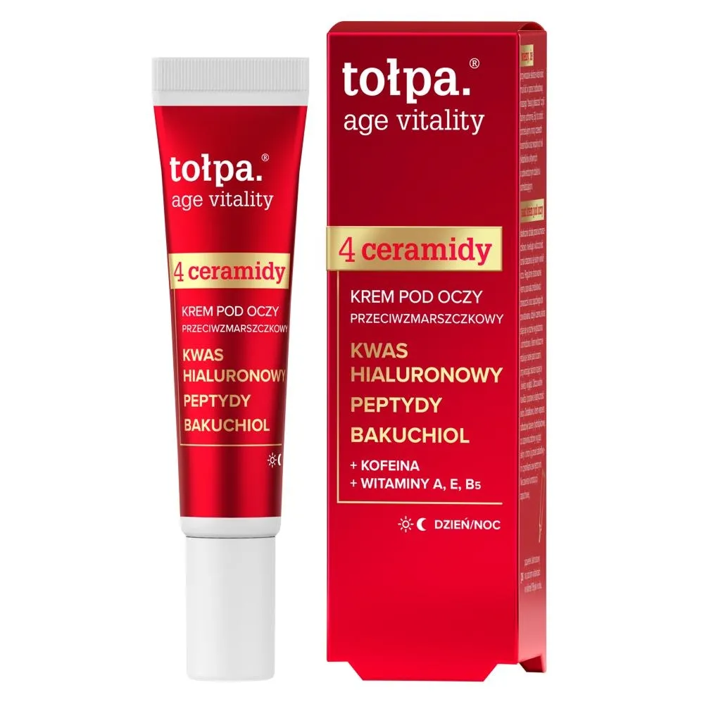 tołpa Age Vitality 4 Ceramidy Krem pod oczy przeciwzmarszczkowy 15 ml