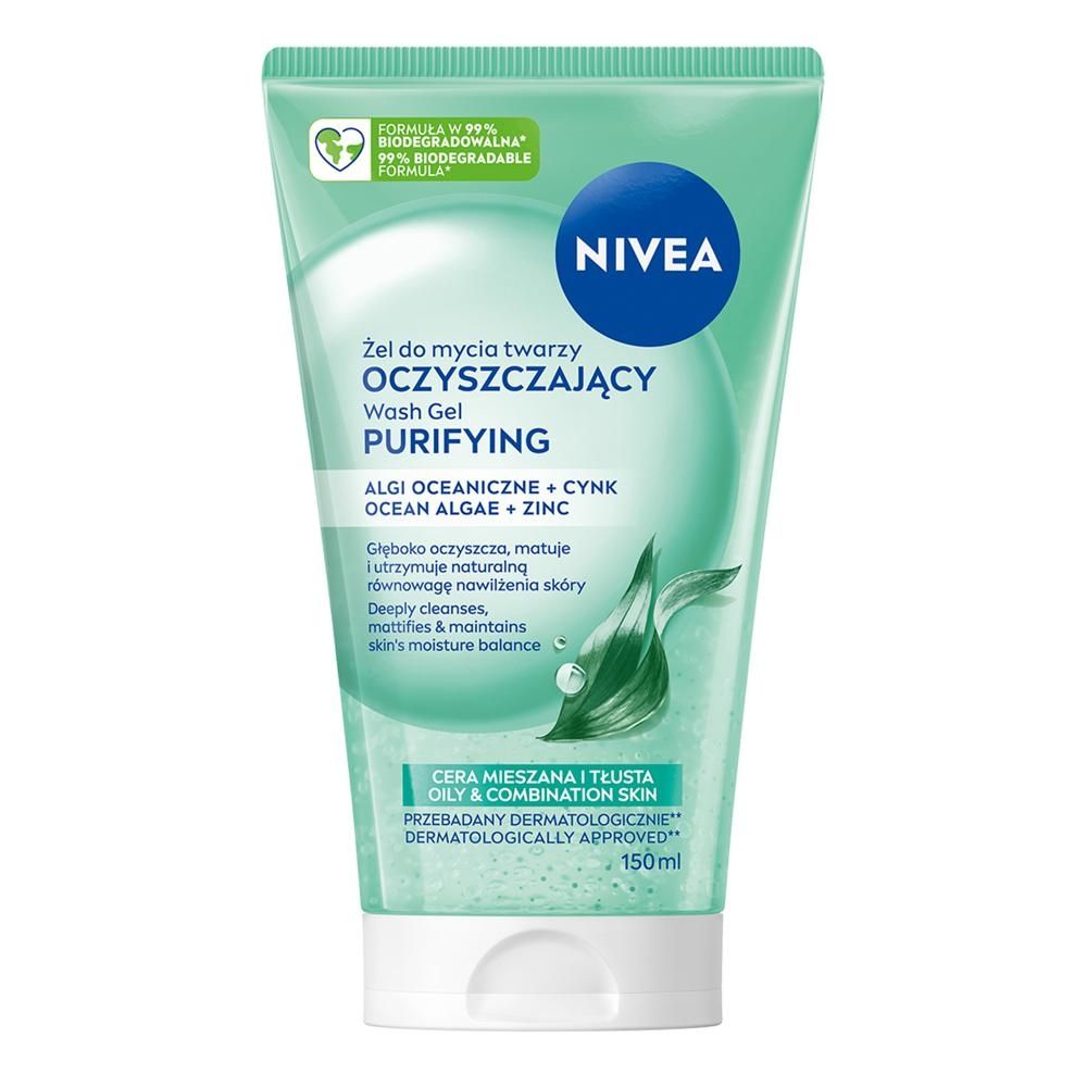 Nivea Oczyszczający ŻEL DO Mycia Twarzy 150 ml