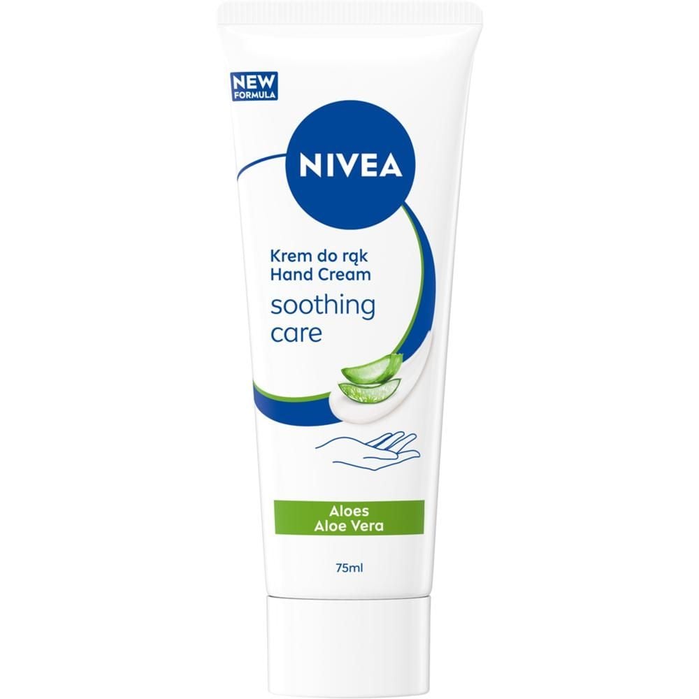Nivea Soothing Care Krem do rąk z aloesem 75 ml