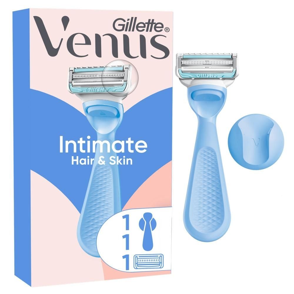 Gillette Venus do Okolic Bikini i Skóry, Maszynka do Golenia + 1 Wymienne Ostrza do Maszynki