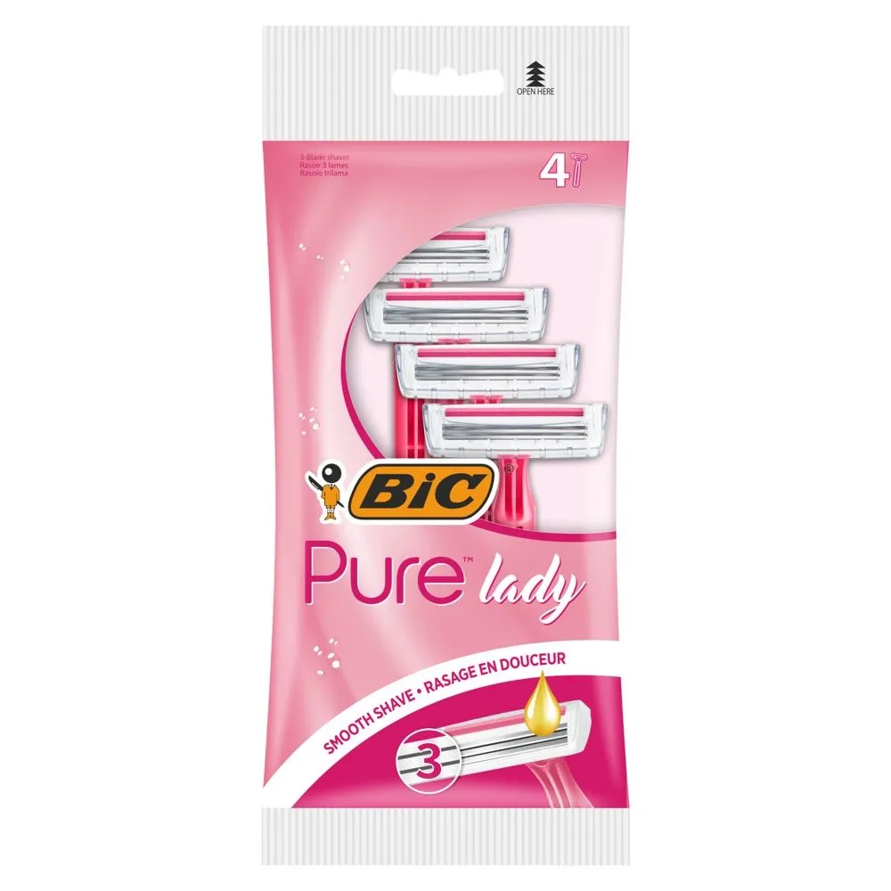 Maszynka do golenia Pure3 Pink Pouch 4