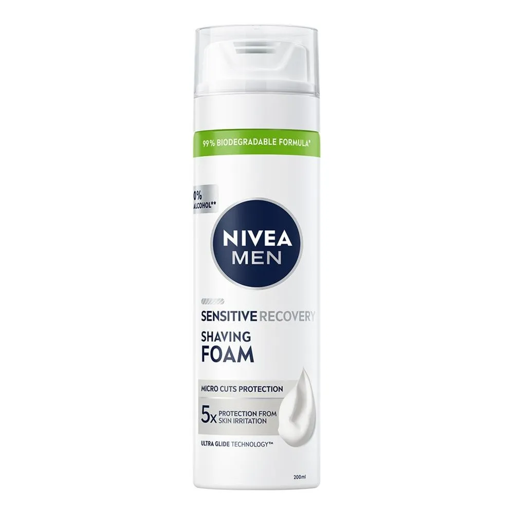 Nivea MEN Sensitive Recovery Regenerująca pianka do golenia 200 ml