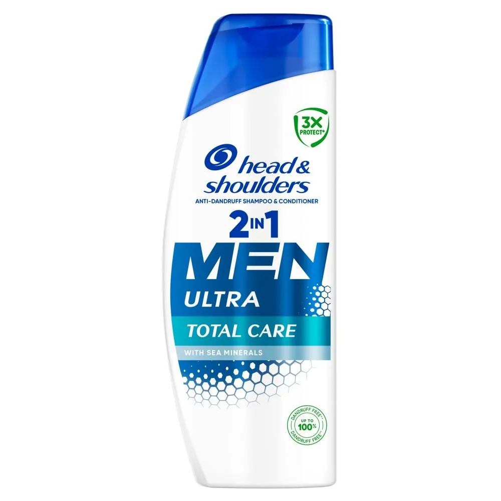 Head & Shoulders Men Ultra Total Care 2 w 1 330 ml. Szampon Przeciwłupieżowy z Odżywką