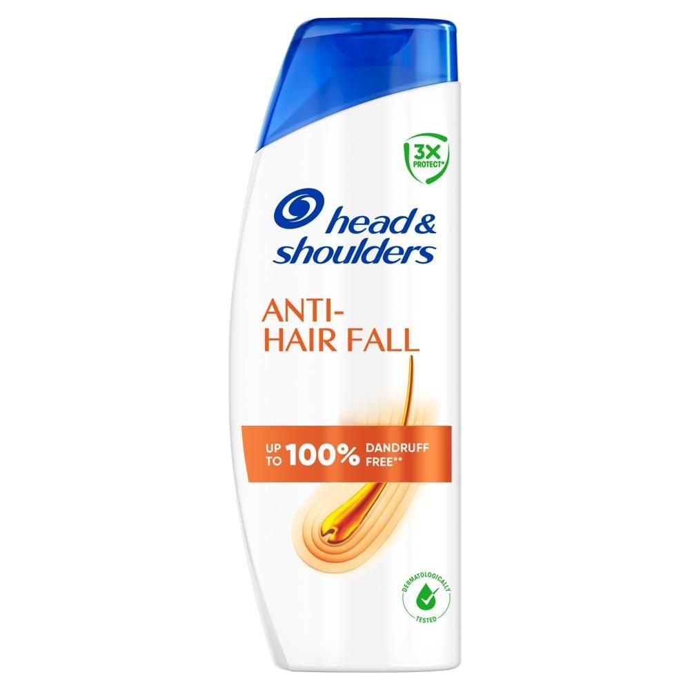 Head & Shoulders Anti Hair Fall Szampon Przeciwłupieżowy 400ml. Zwalcza Nadmiar Sebum i Swędzenie