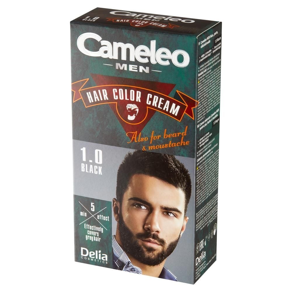 Cameleo Men Farba do włosów 1.0 czarny