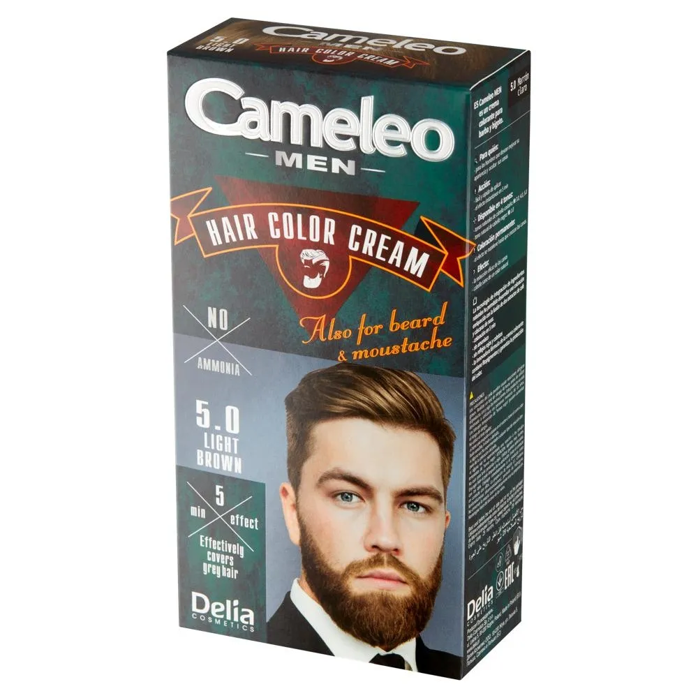 Cameleo Men Farba do włosów 5.0 jasny brąz