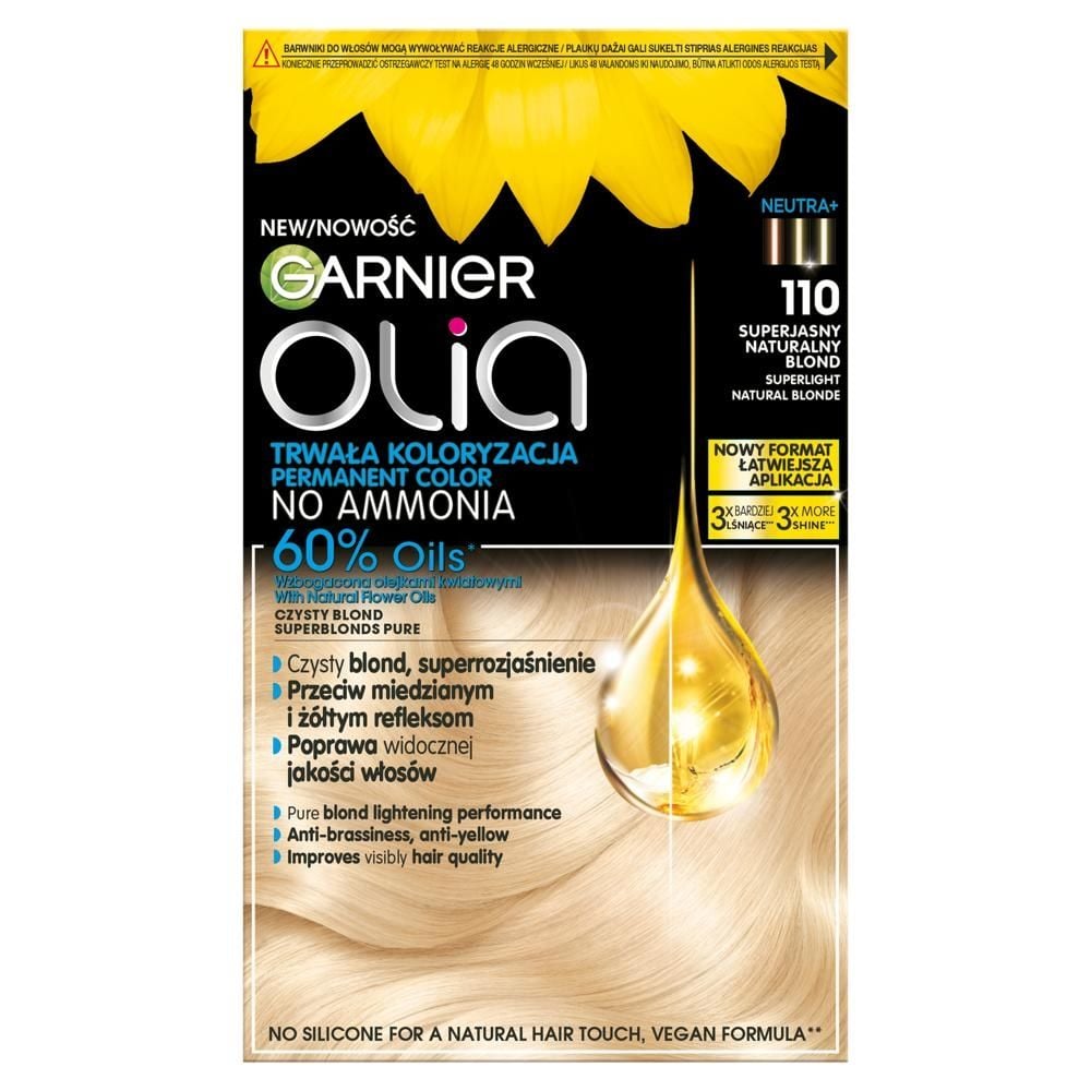 Garnier Olia Krem koloryzujący 110 superjasny naturalny blond