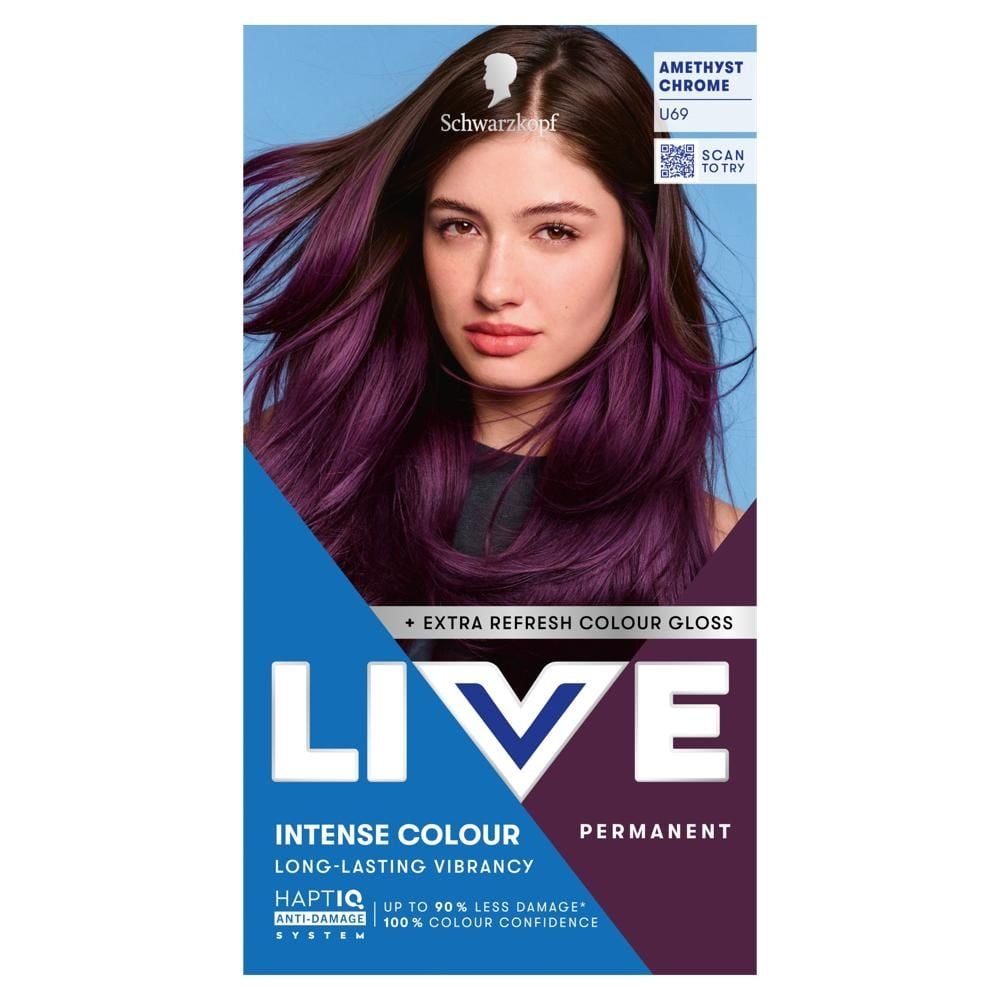 Live Intense Colour Amethyst Chrome U69 Farba do włosów