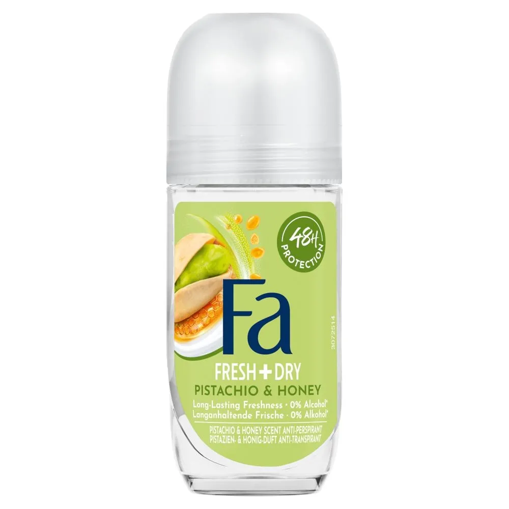 Fa Fresh + Dry Pistachio & Honey Antyperspirant w kulce 50 ml