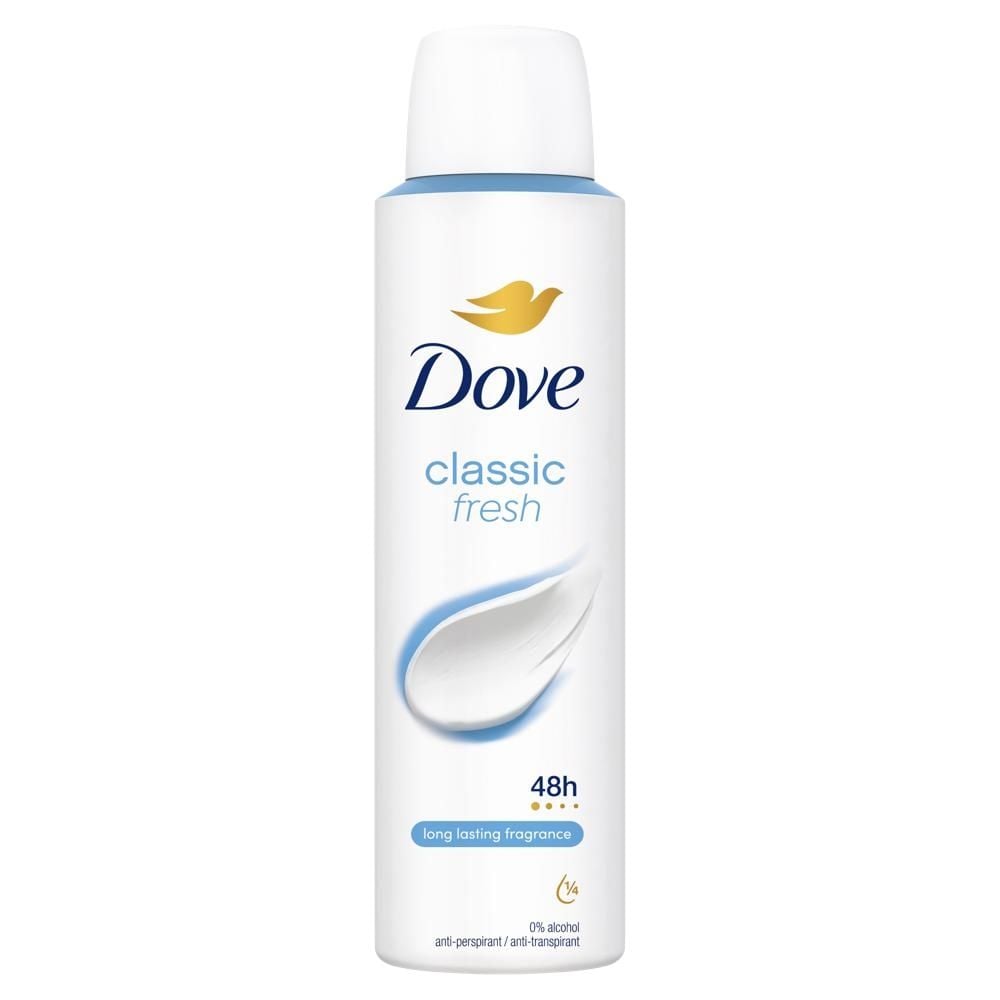 Dove Classic Fresh Antyperspirant w aerozolu 150 ml