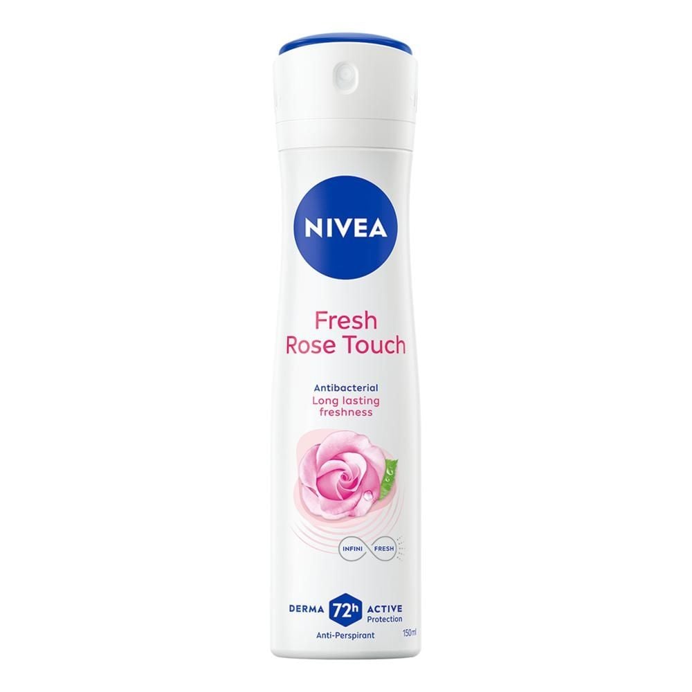 Nivea Antyperspriant Fresh Rose Touch Spray 150 ml