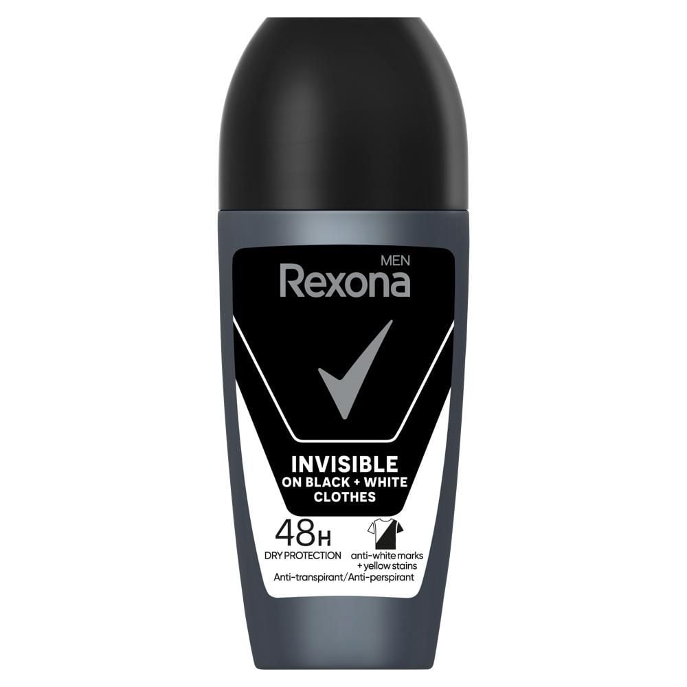 Rexona Men Invisible On Black+White Clothes Antyperspirant 50 ml