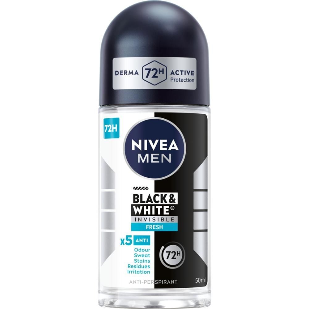 DEZOD NIVEA 50ml BL&WH FRESH KUL