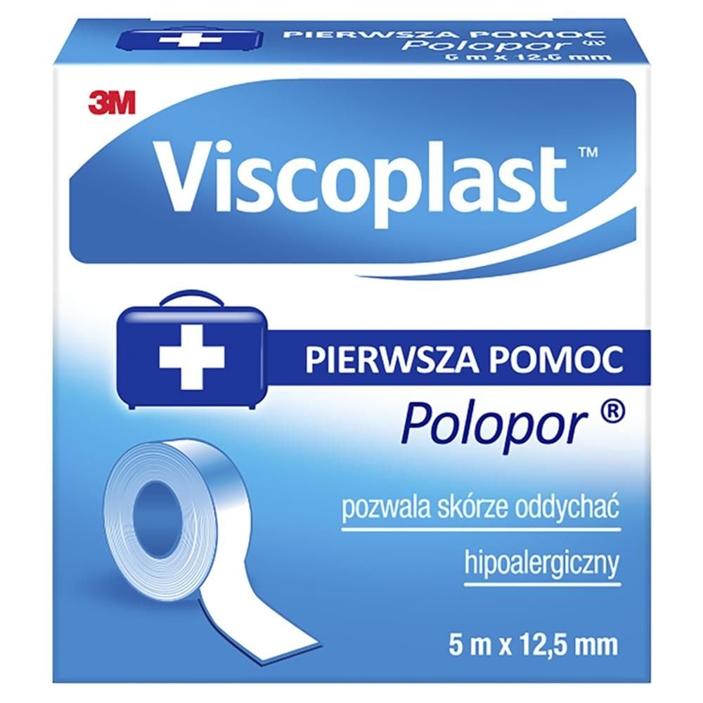 Viscoplast Polopor Przylepiec 5 m x 12,5 mm
