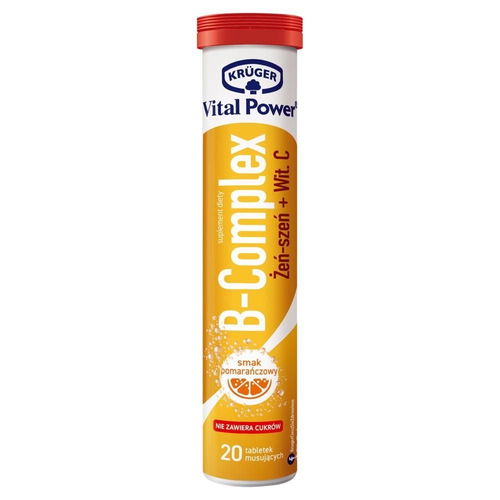 Krüger Vital Power B-Complex Tabletki musujące 80 g (20 sztuk)