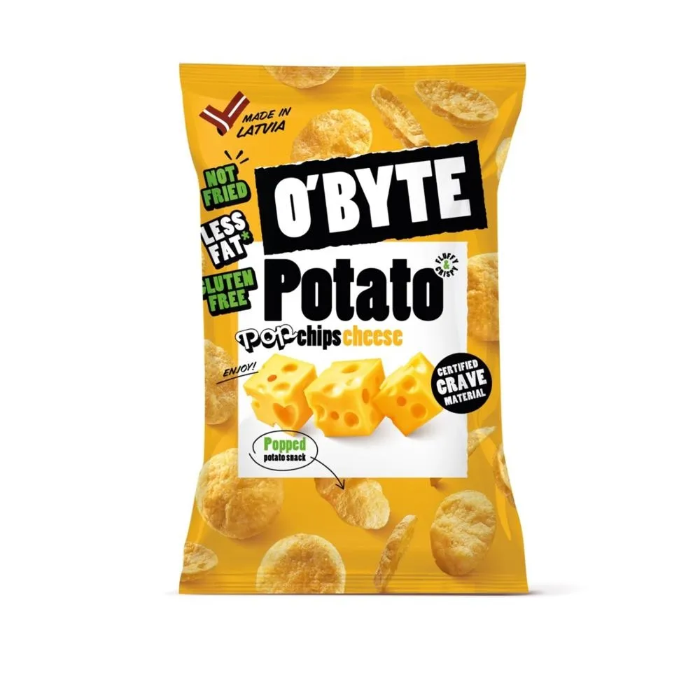 O'Byte Przekąska ziemniaczana o smaku sera 90 g