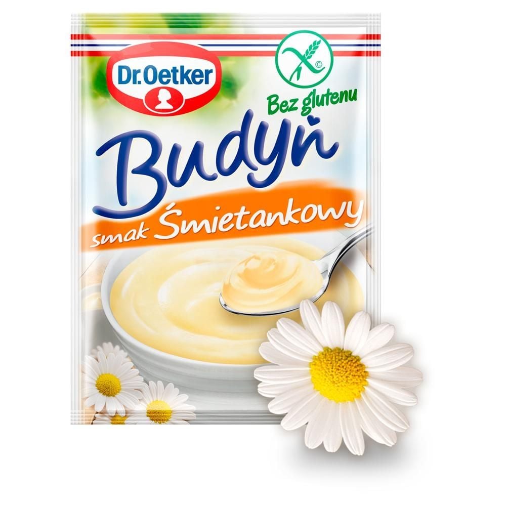Dr. Oetker Budyń bez glutenu smak śmietankowy 40 g