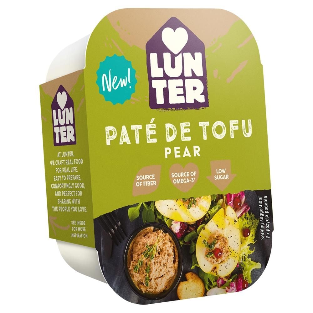 Lunter Pasta roślinna na bazie tofu z gruszkami 150 g