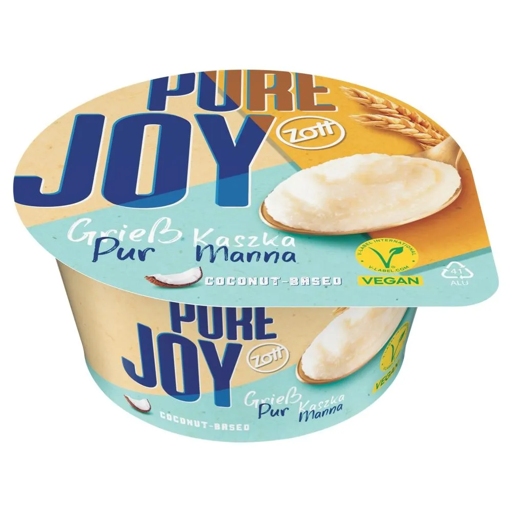 Zott Pure Joy Kaszka manna na bazie kremu kokosowego 140 g