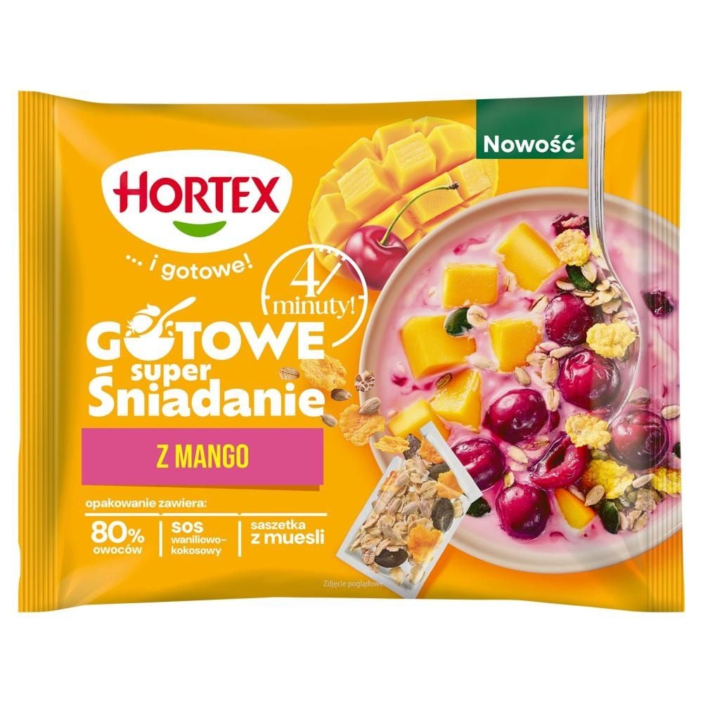 Hortex Gotowe super śniadanie z mango 300 g