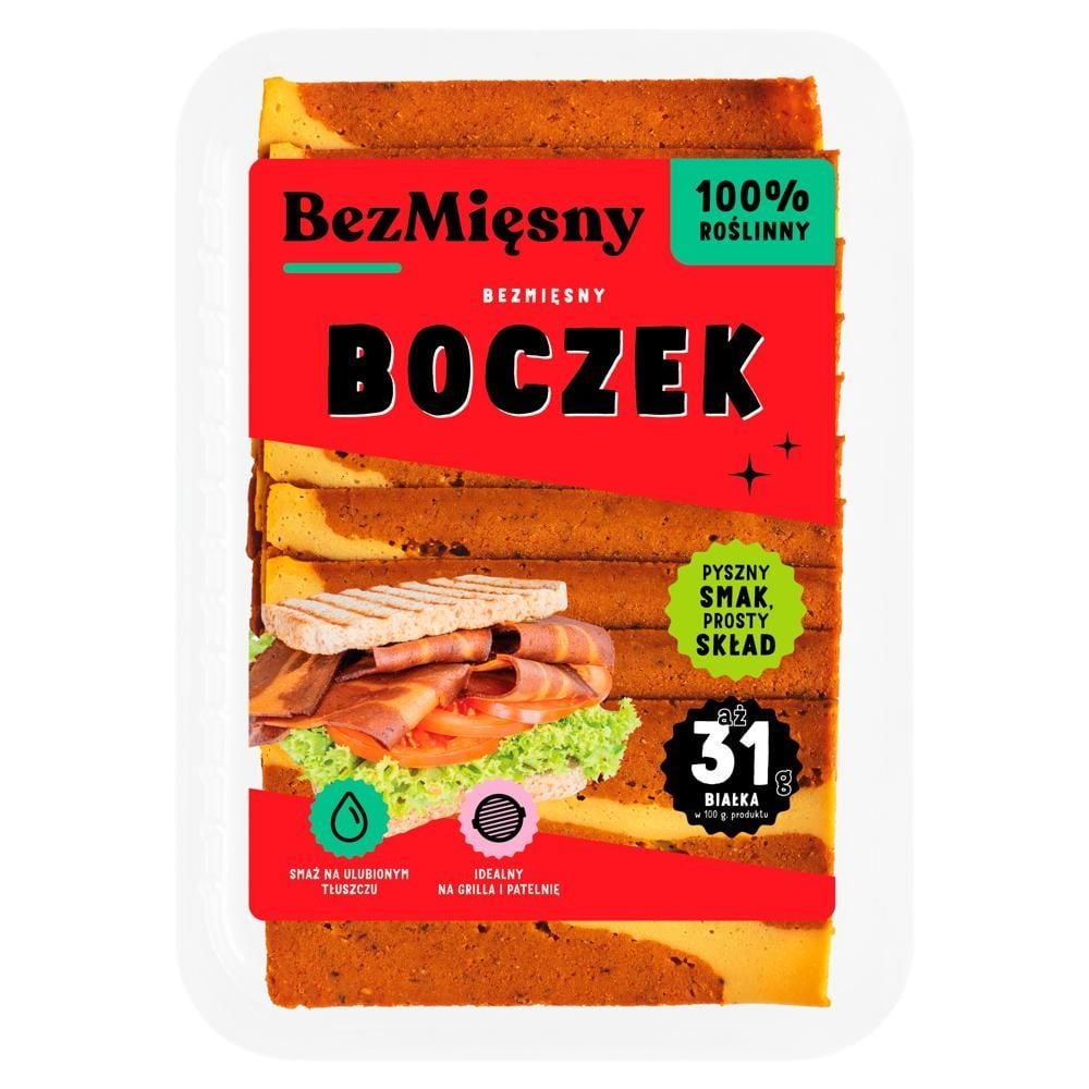 BezMięsny Bezmięsny boczek 100 g