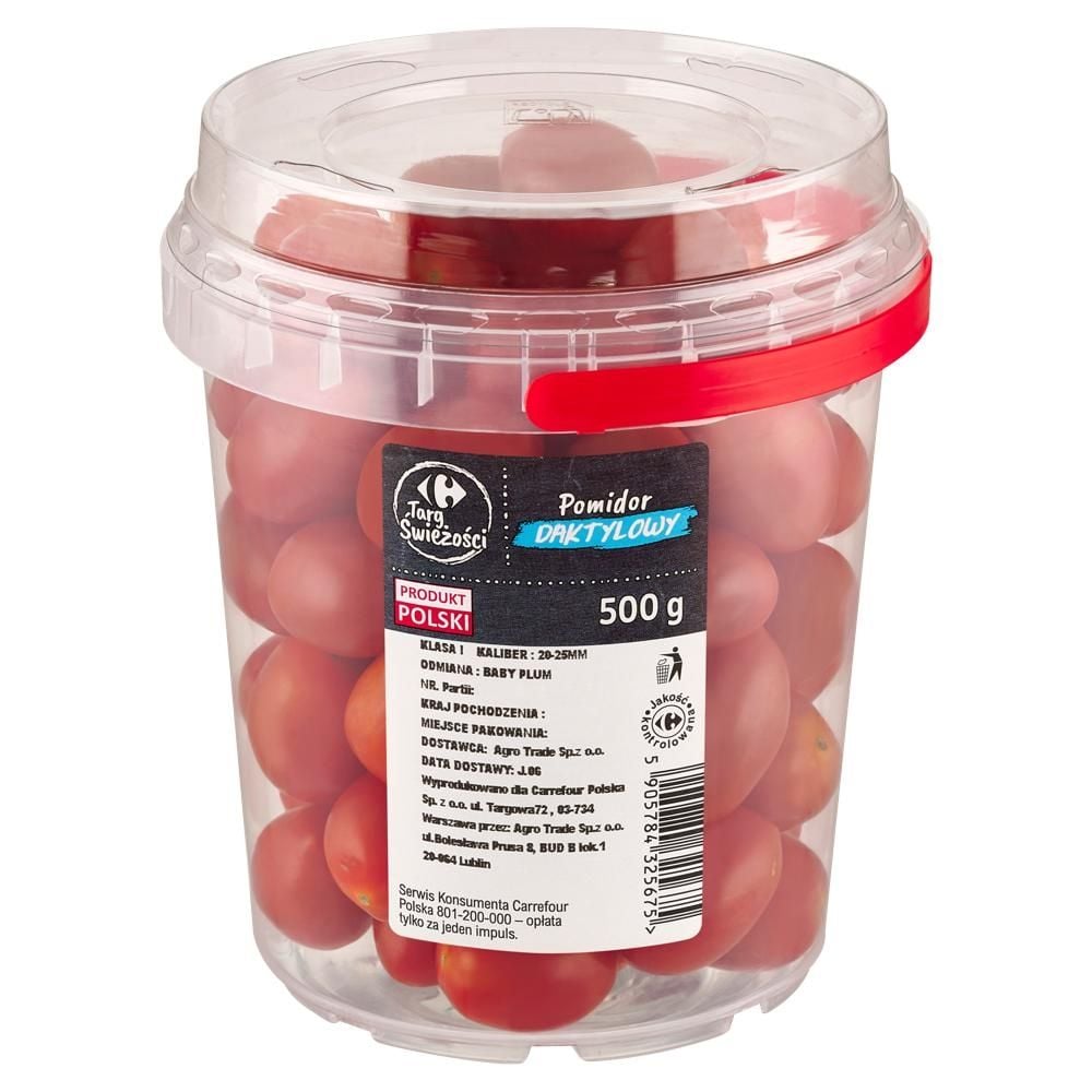 Carrefour Targ Świeżości Pomidor daktylowy 500 g