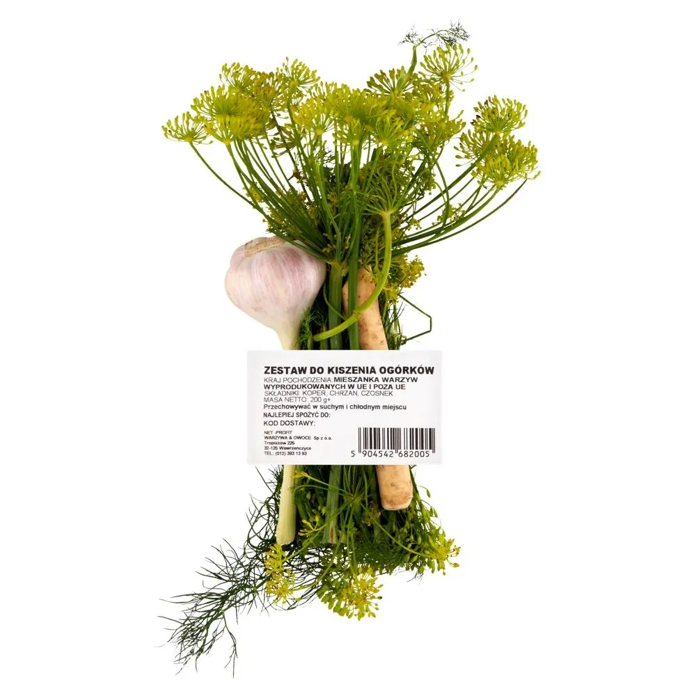 Zestaw do kiszenia ogórków 200 g
