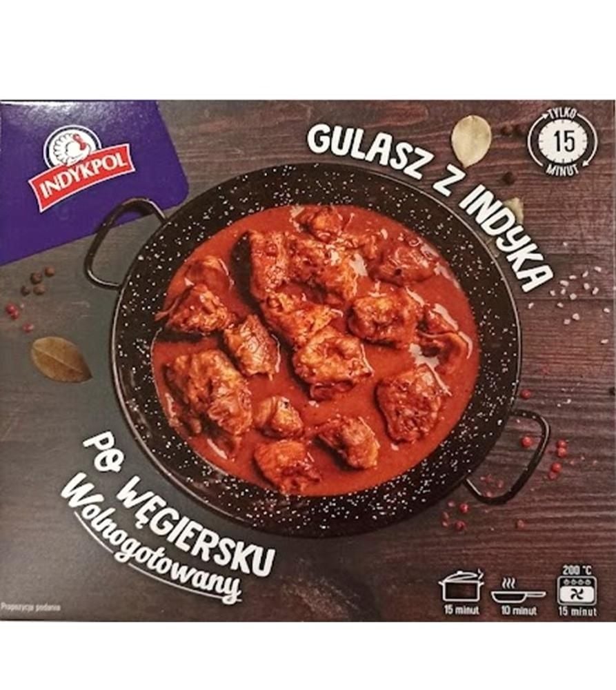 GULASZ Z INDYKA PO WĘGIERSKU 400g