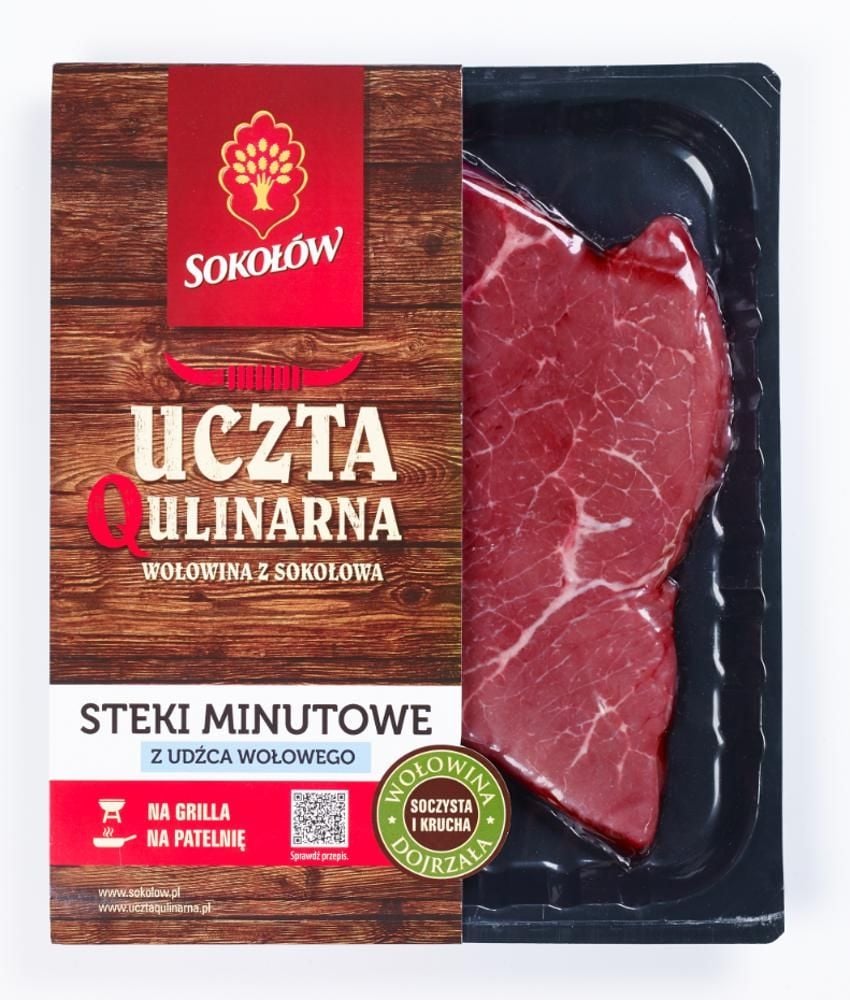 Uczta Qulinarna - Steki minutowe z udźca wołowego