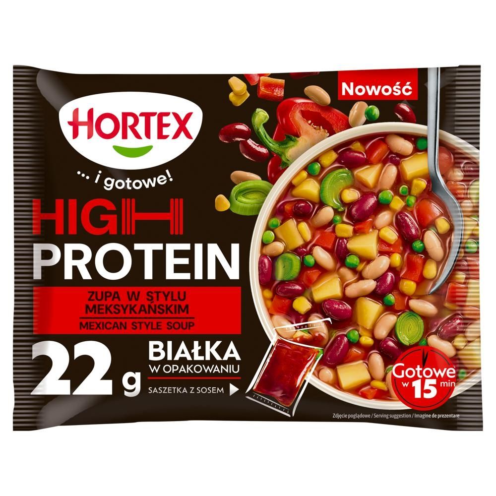 Hortex High Protein Zupa w stylu meksykańskim 450 g