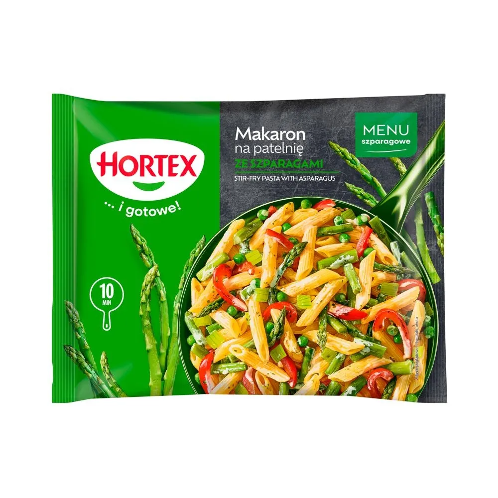 Hortex Makaron na patelnię ze szparagami 450 g