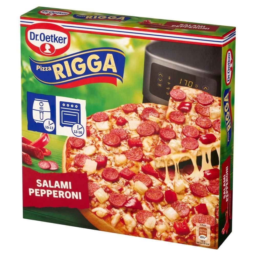 Dr. Oetker Rigga Pizza salami pepperoni 270 g