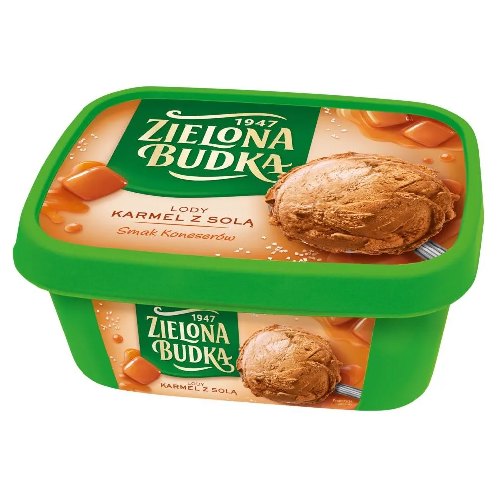 Zielona Budka Lody karmel z solą 1000 ml